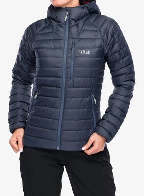 Dames donsjack rab microlight alpine