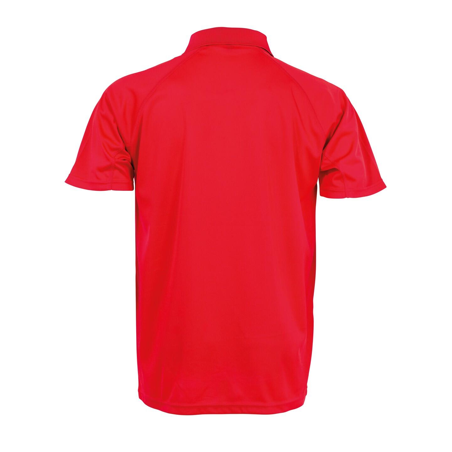 Polo PERFORMANCE Adultes (Rouge) 3/3