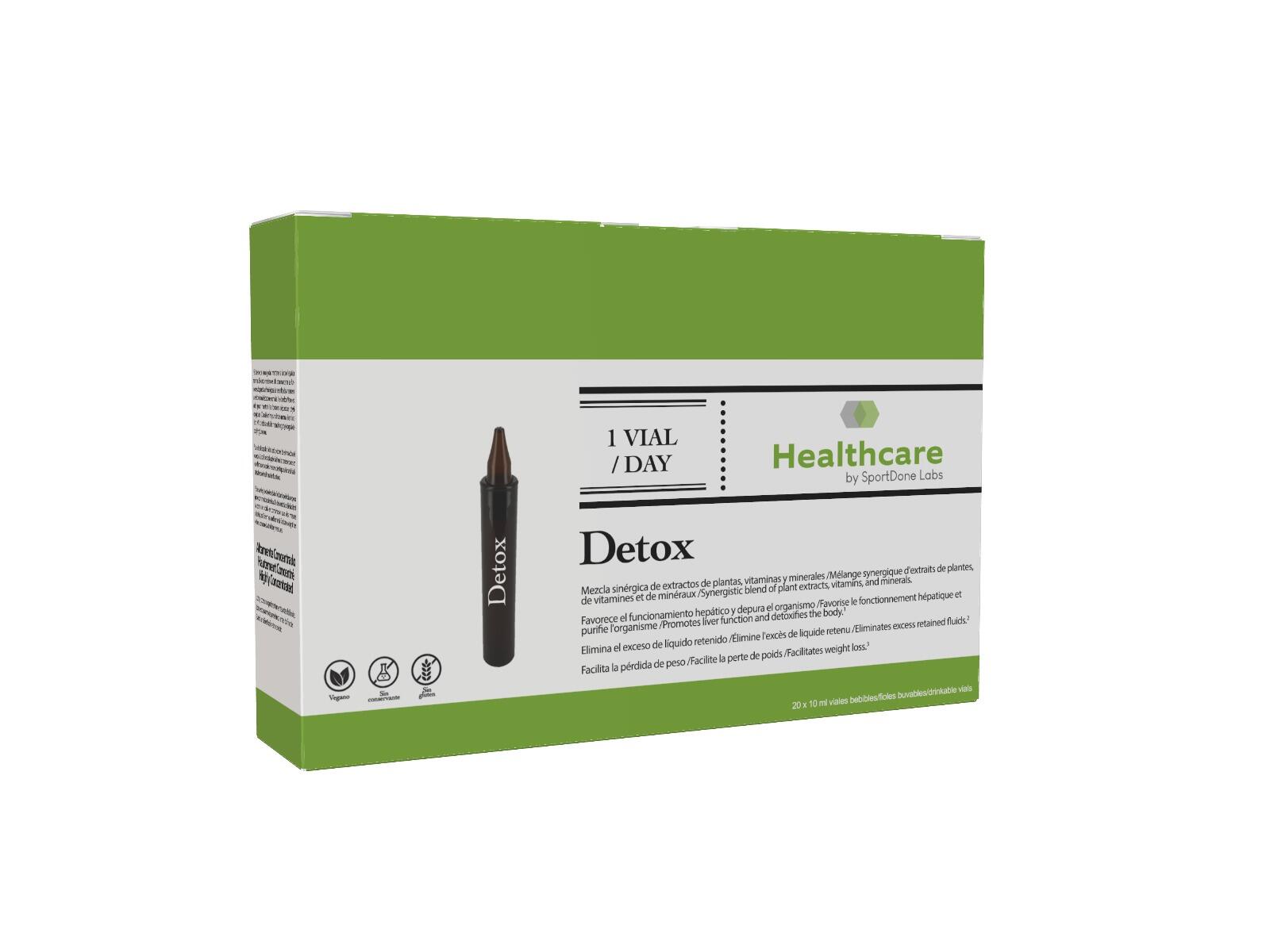 DETOX 20 AMPOULES BUVABLES 1/2
