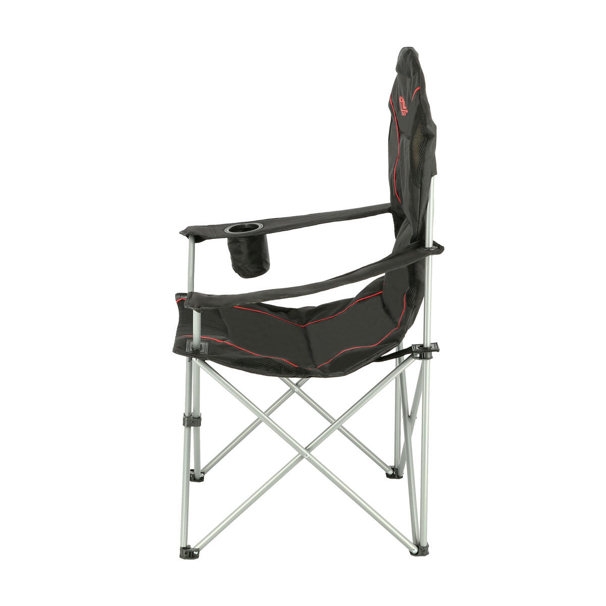 Fauteuil de camping pliable 130 kg avec accoudoirs réglables NILS CAMP NC3080 4/7