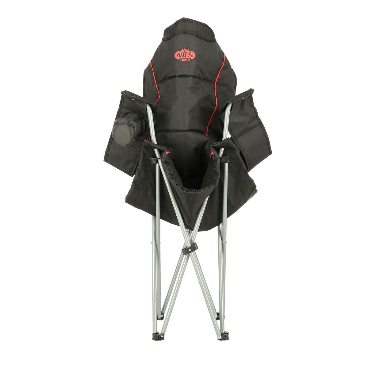 Fauteuil de camping pliable 130 kg avec accoudoirs réglables NILS CAMP NC3080 6/7