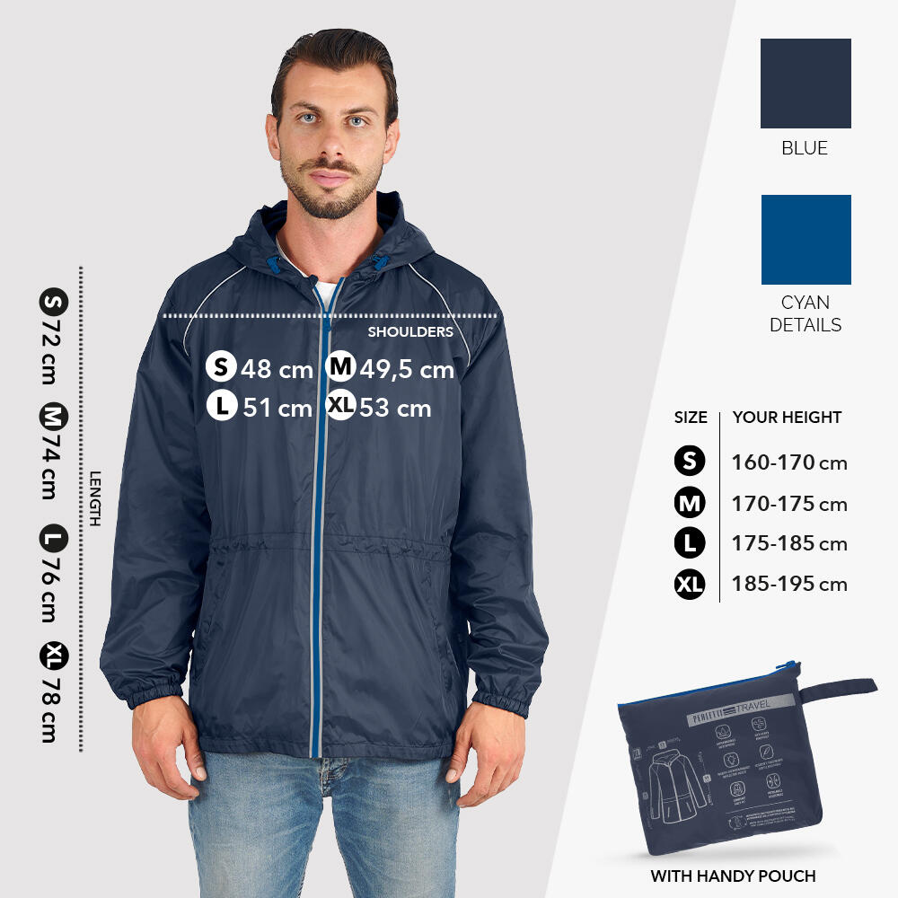 Giacca Impermeabile da Uomo 2/7