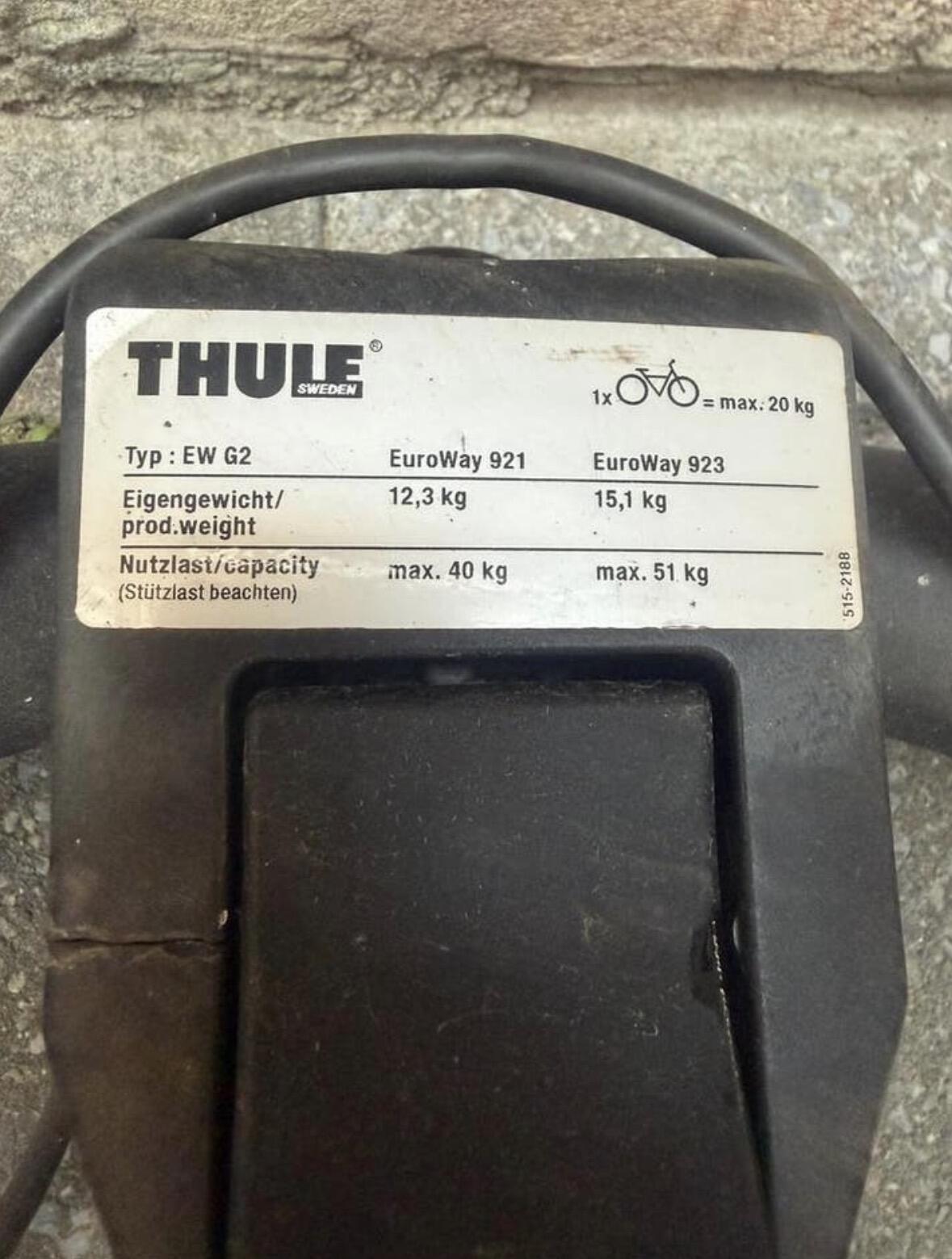 Tussen Particulieren - Thule fietsendrager EuroWay 921 6/6
