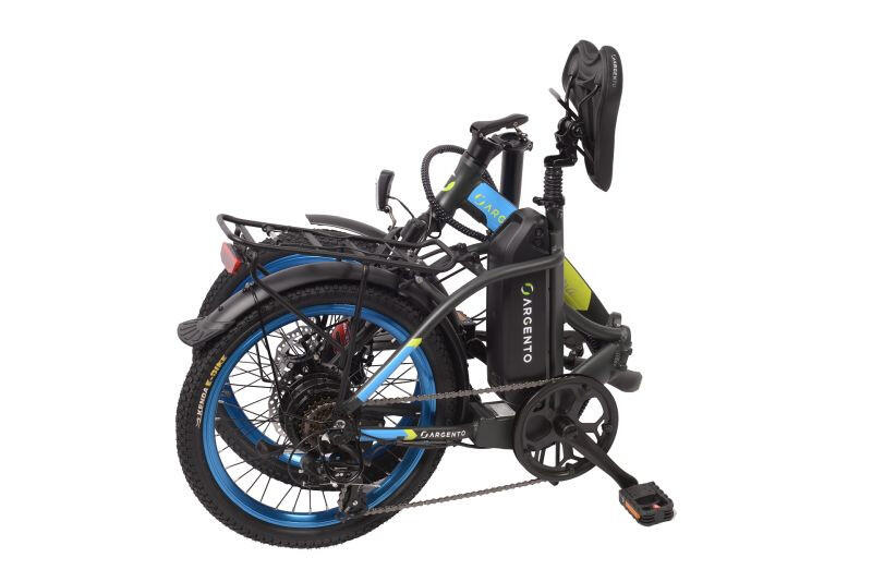 Rower elektryczny składany ARGENTO PIUMA BLUE 4/7