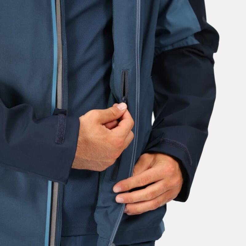 Chaqueta Regatta Birchdale RMW279-785 Azul Hombre Impermeable 3/5