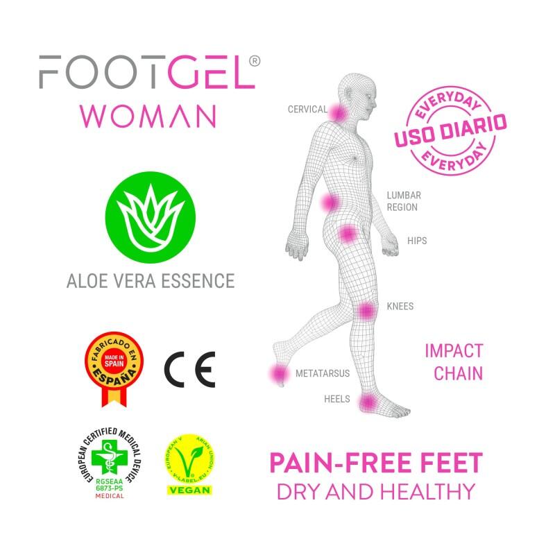 FOOTGEL SOLETTA URBANO UNISEX PINK 5/5
