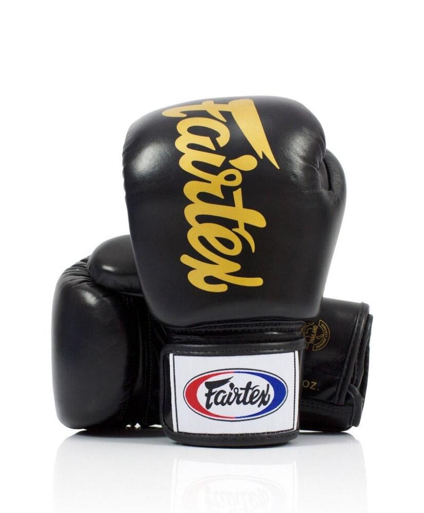 Fairtex BGV19 Deluxe Boxing Gloves – Black – 10oz 1/5