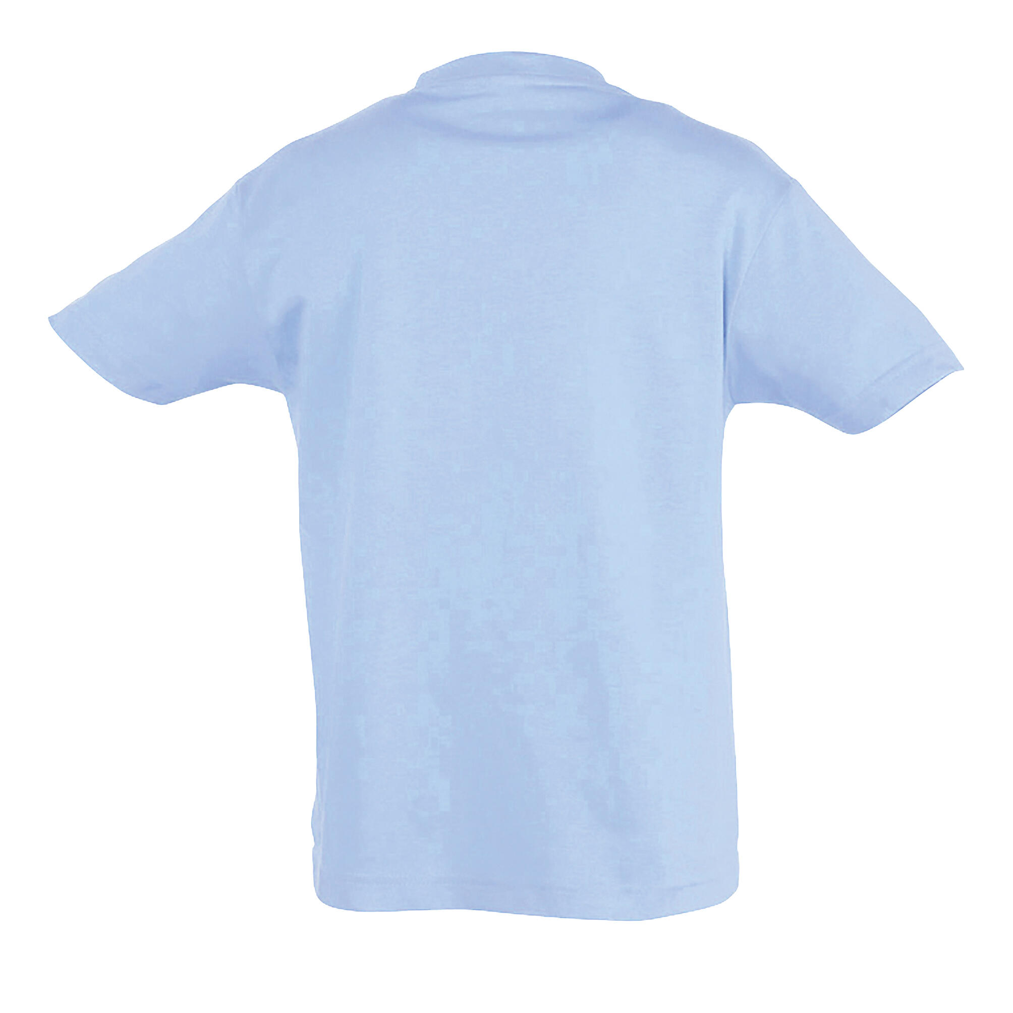 Kids Regent Short Sleeve TShirt (Sky Blue) 2/4