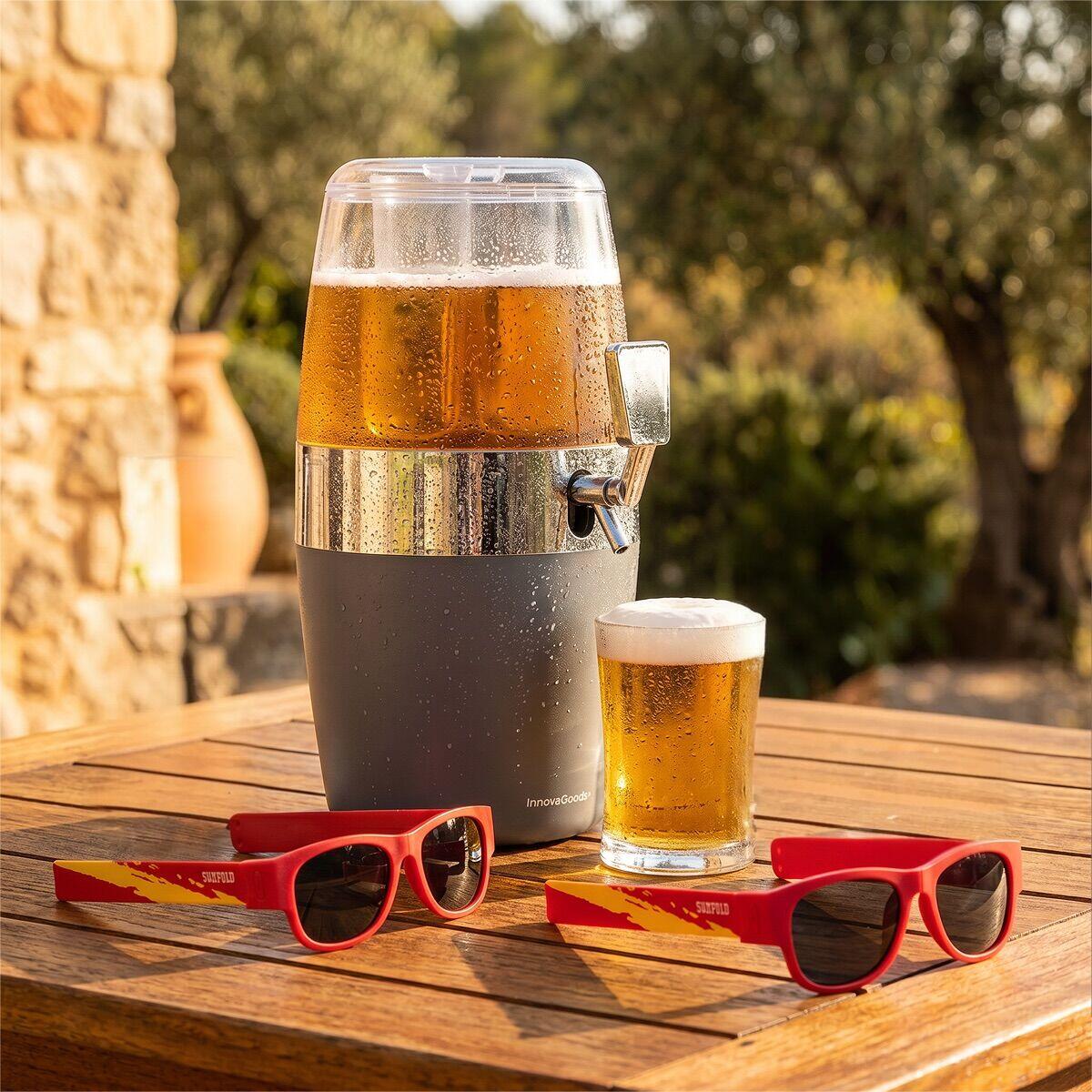 Pakket biertap InnovaGoods en 2 zonnebrillen Sunfold Spain Red 3/5