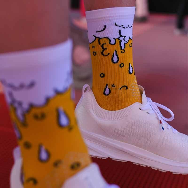Chaussettes BV Sport Trail Ultra Nutrisocks Bière 3/4