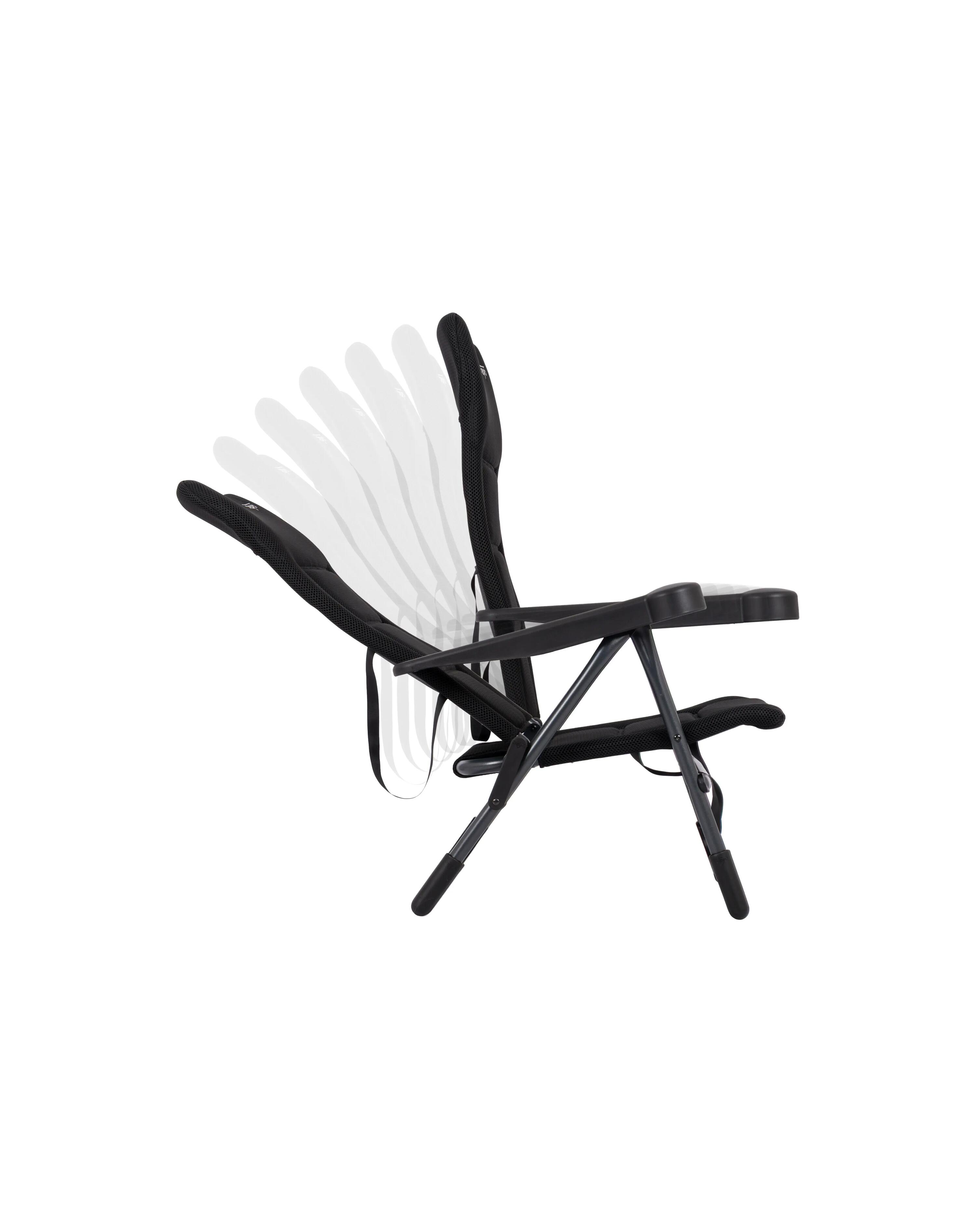 Silla playa - AP/205 - Air-Deluxe - Negro 4/8