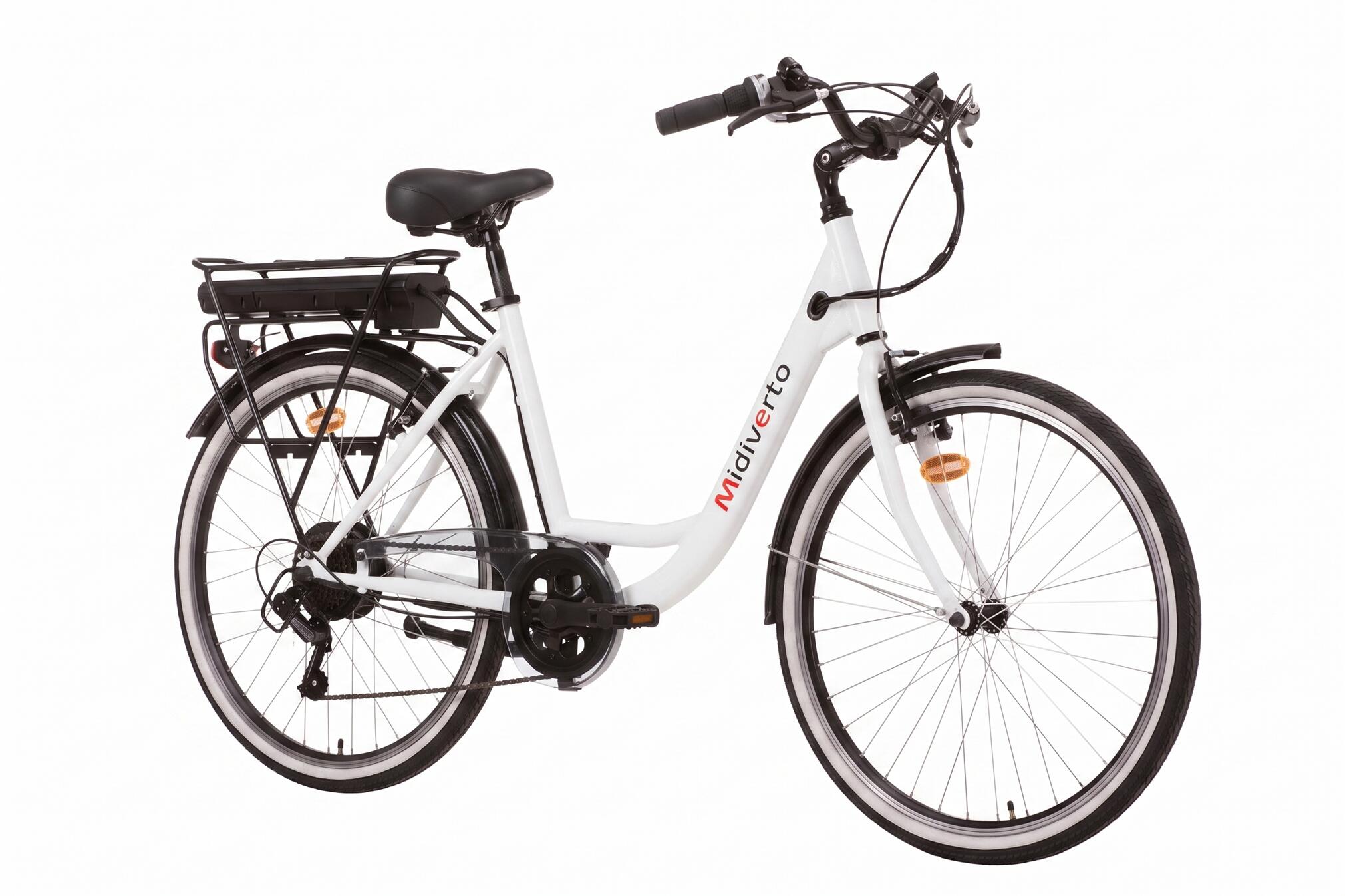 BICI DA CITTA DENVER E4000 BIANCA 2/5