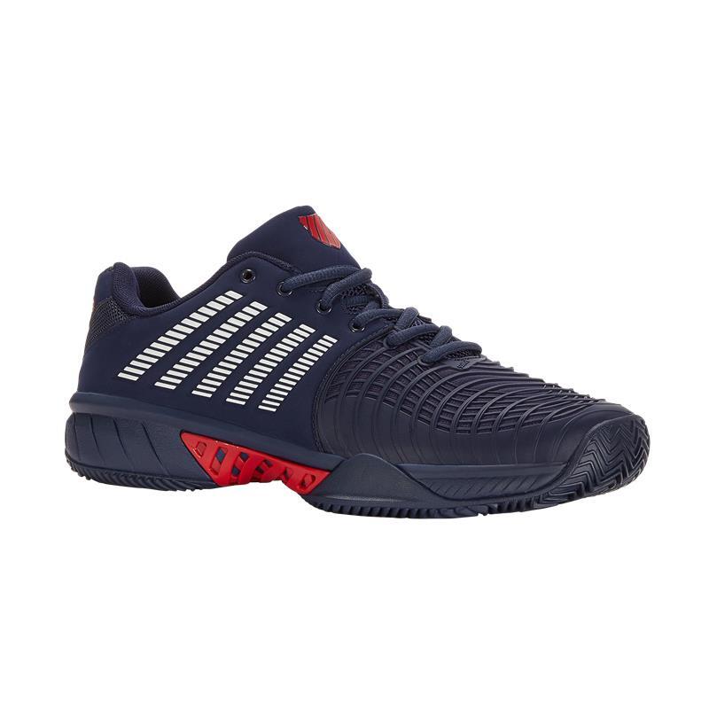 K-Swiss Tennisschuh Express Light 3 HB dunkelblau/rot - Herren UK 6.5 (EU 40.0) 2/7