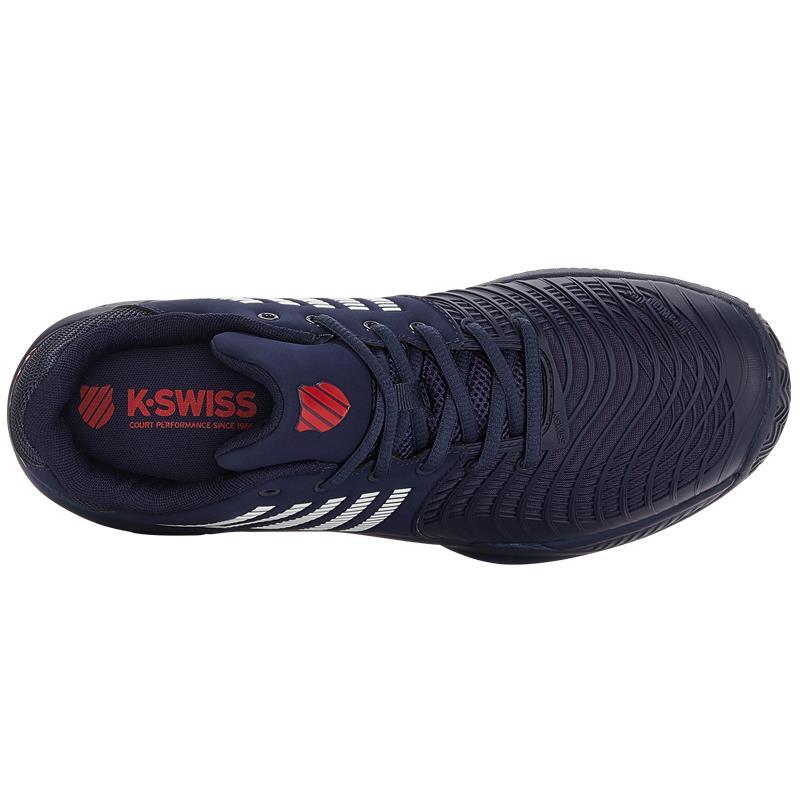 K-Swiss Tennisschuh Express Light 3 HB dunkelblau/rot - Herren UK 6.5 (EU 40.0) 7/7