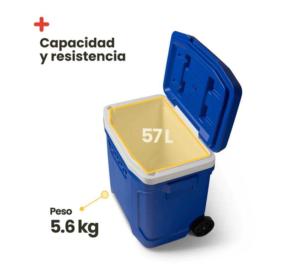 Nevera portátil Igloo Profile Roller 60 3/5