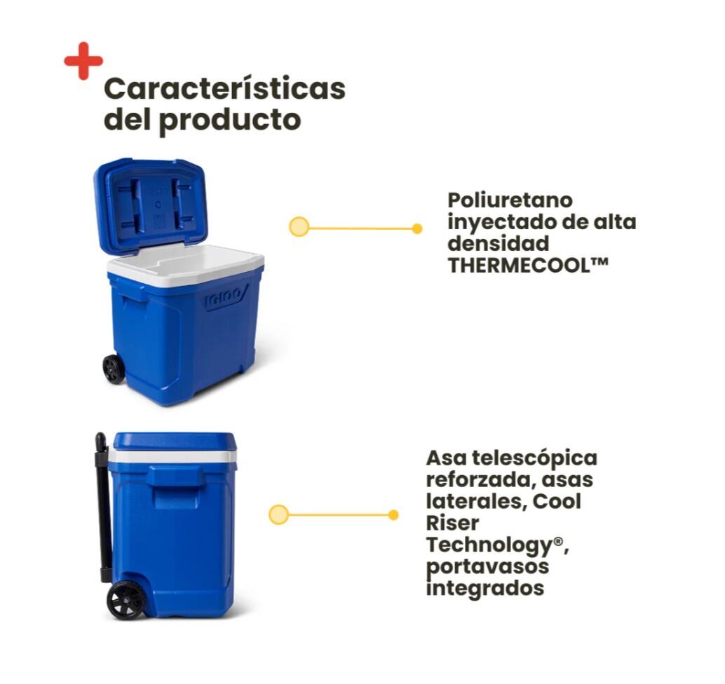 Nevera portátil Igloo Profile Roller 60 4/5