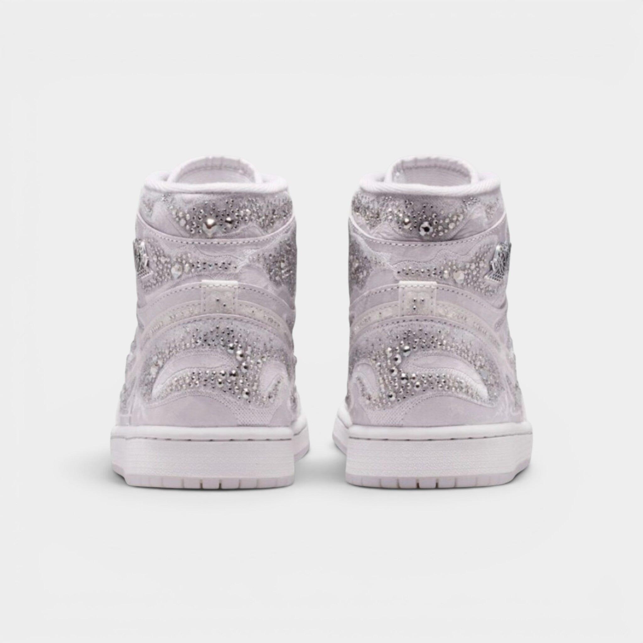 Jordan 1 Retro High OG Swarovski Vast Grey (Women's) 3/3