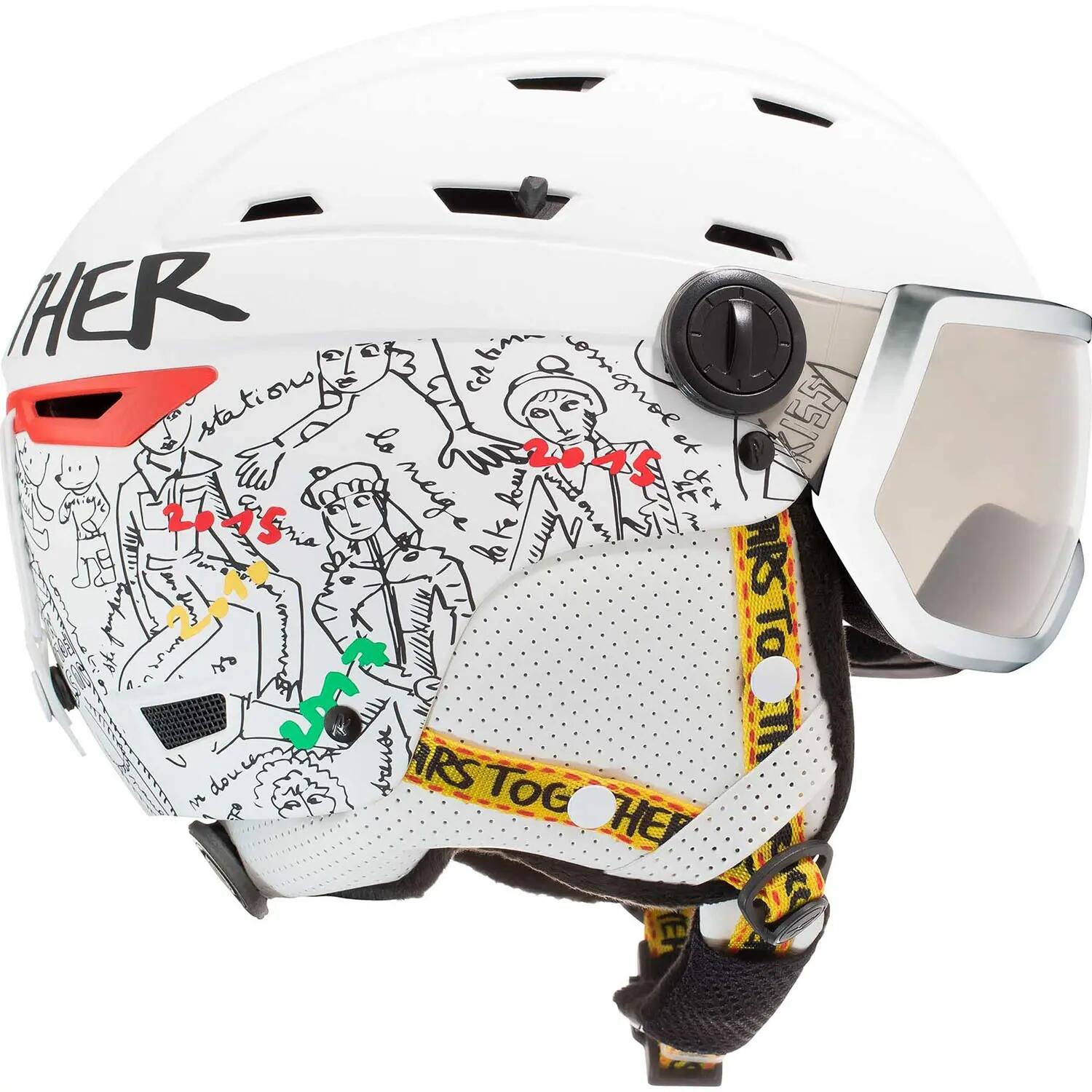 Kask narciarski Rossignol ALLSPEED VISOR IMP PHOTCH JCC 4/5