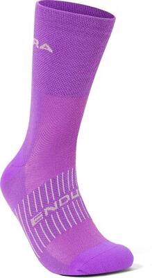 Endura coolmax race-sokken voor dames, paars/grijs/zwart (set van 3)