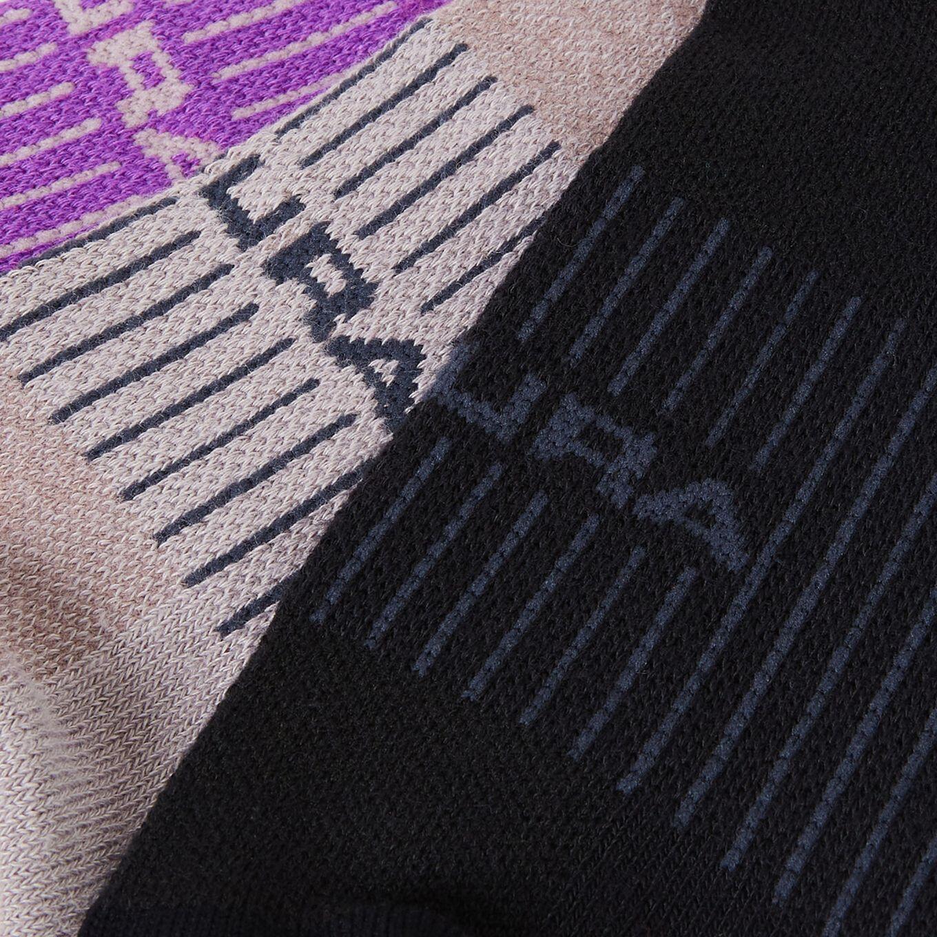 Chaussettes Endura Coolmax Race Femme Violet/Gris/Noir (Lot de 3) 4/7