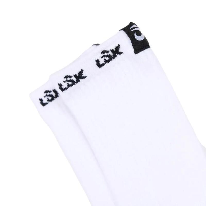 Lok Accent Socks White