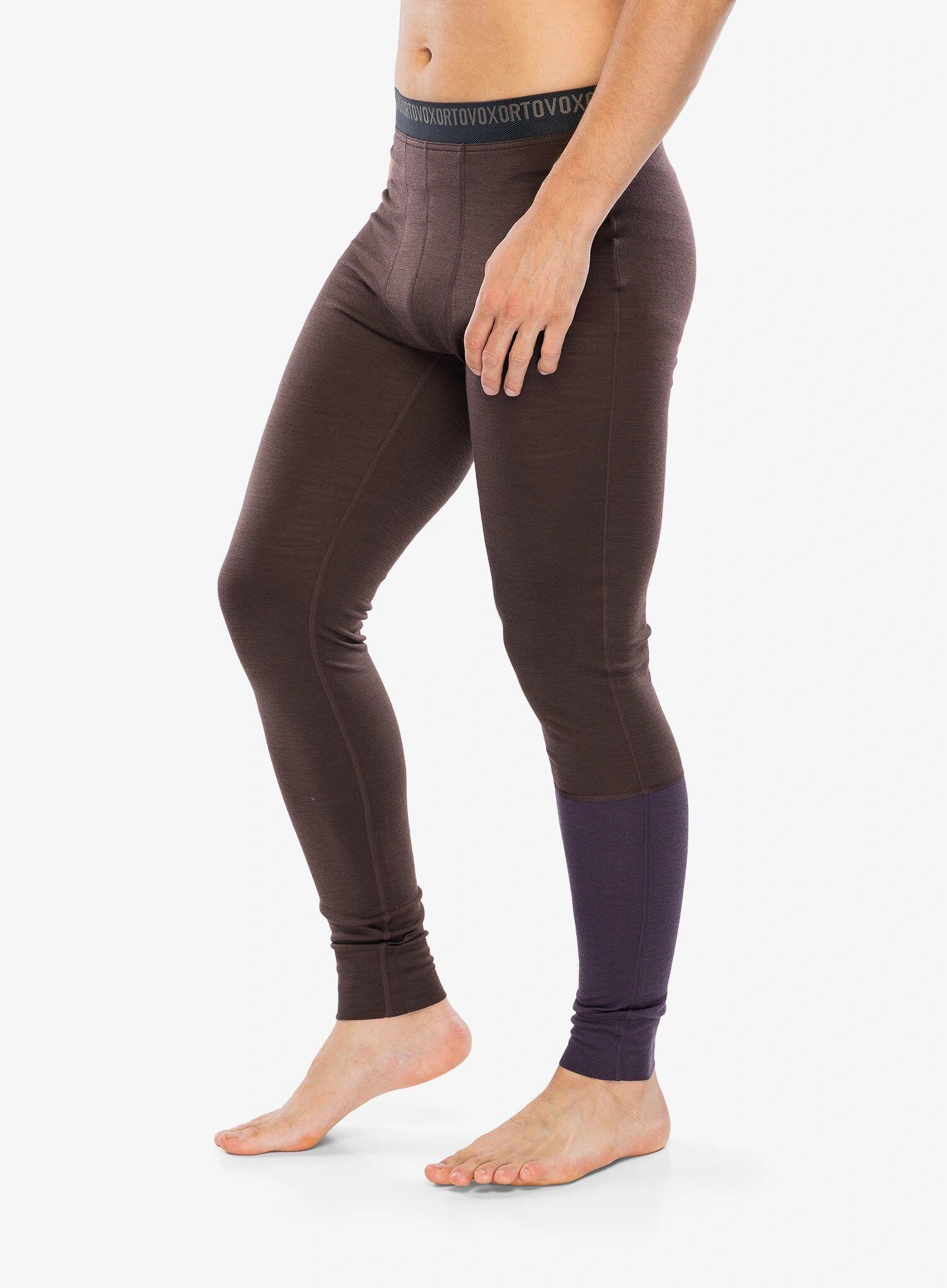 Legginsy termoaktywne Ortovox 185 Rock N Wool Long Pants 3/4