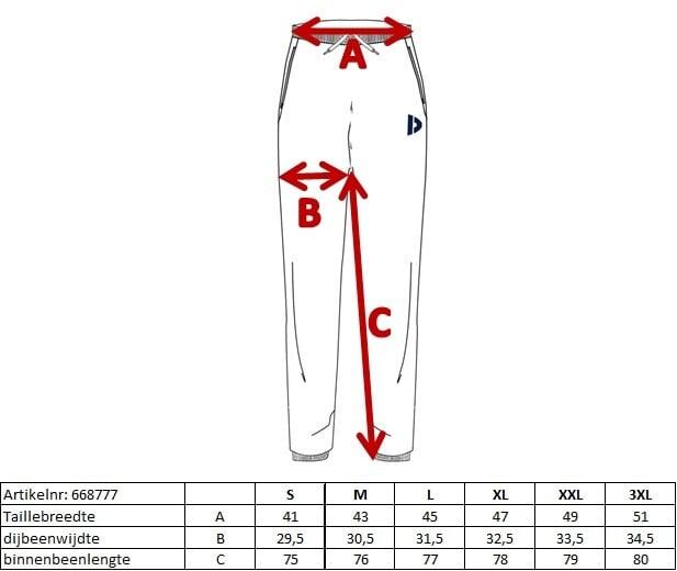 2-Pack dames stretch joggingbroek Jana met boord 5/5