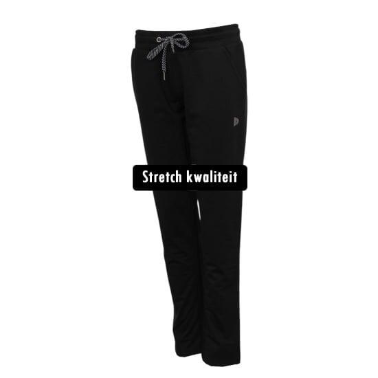 2-Pack dames stretch joggingbroek Nadia met rechte pijp. 4/5