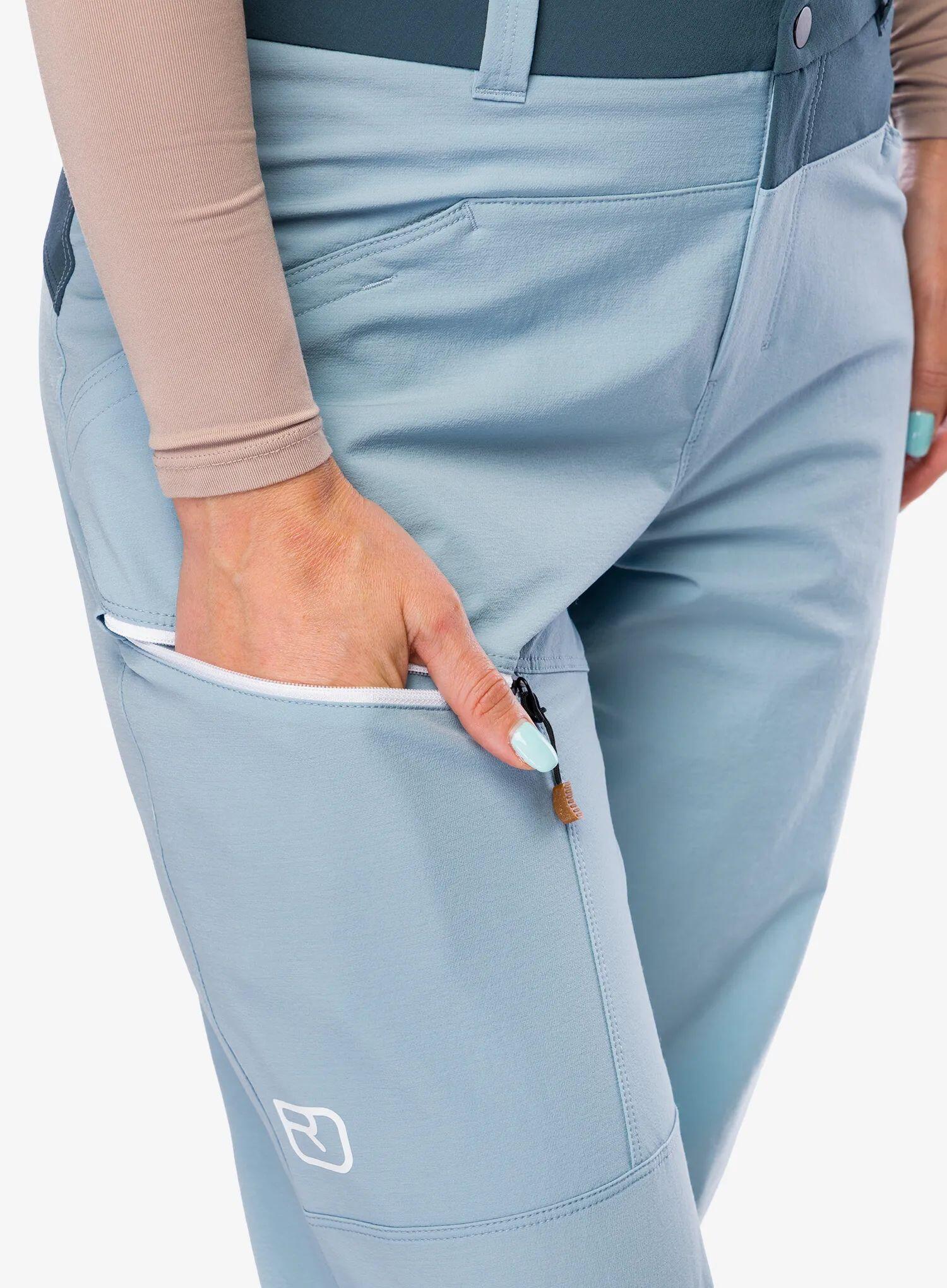 Spodnie softshell damskie Ortovox Mondeval Pants 6/7