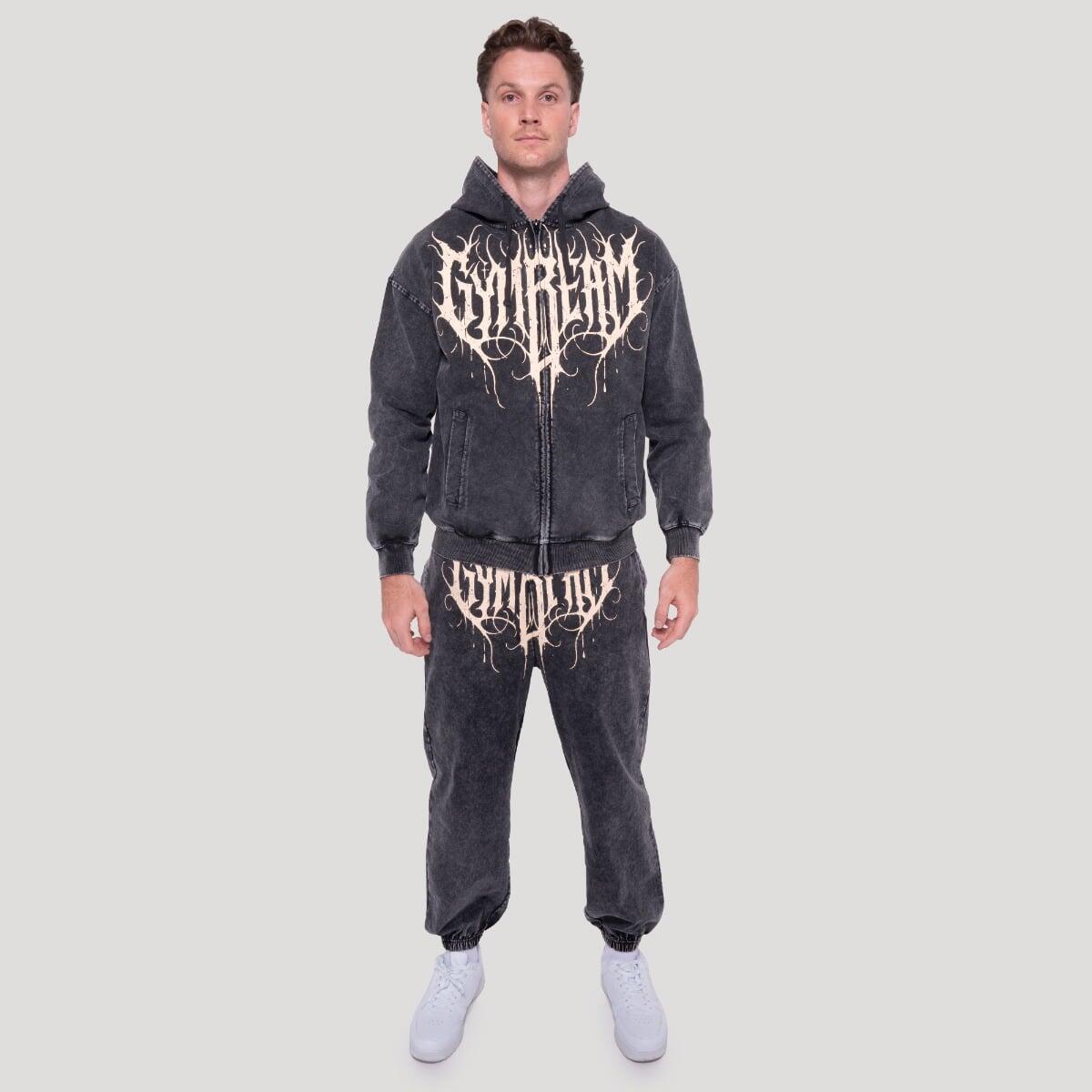 Pantaloni uomo oversize neri Abyss 5/7