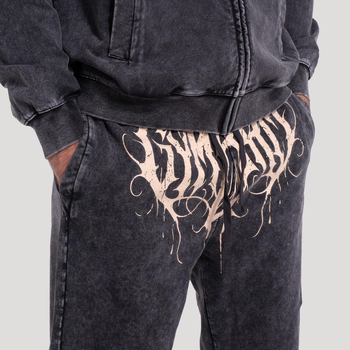 Pantaloni uomo oversize neri Abyss 4/7