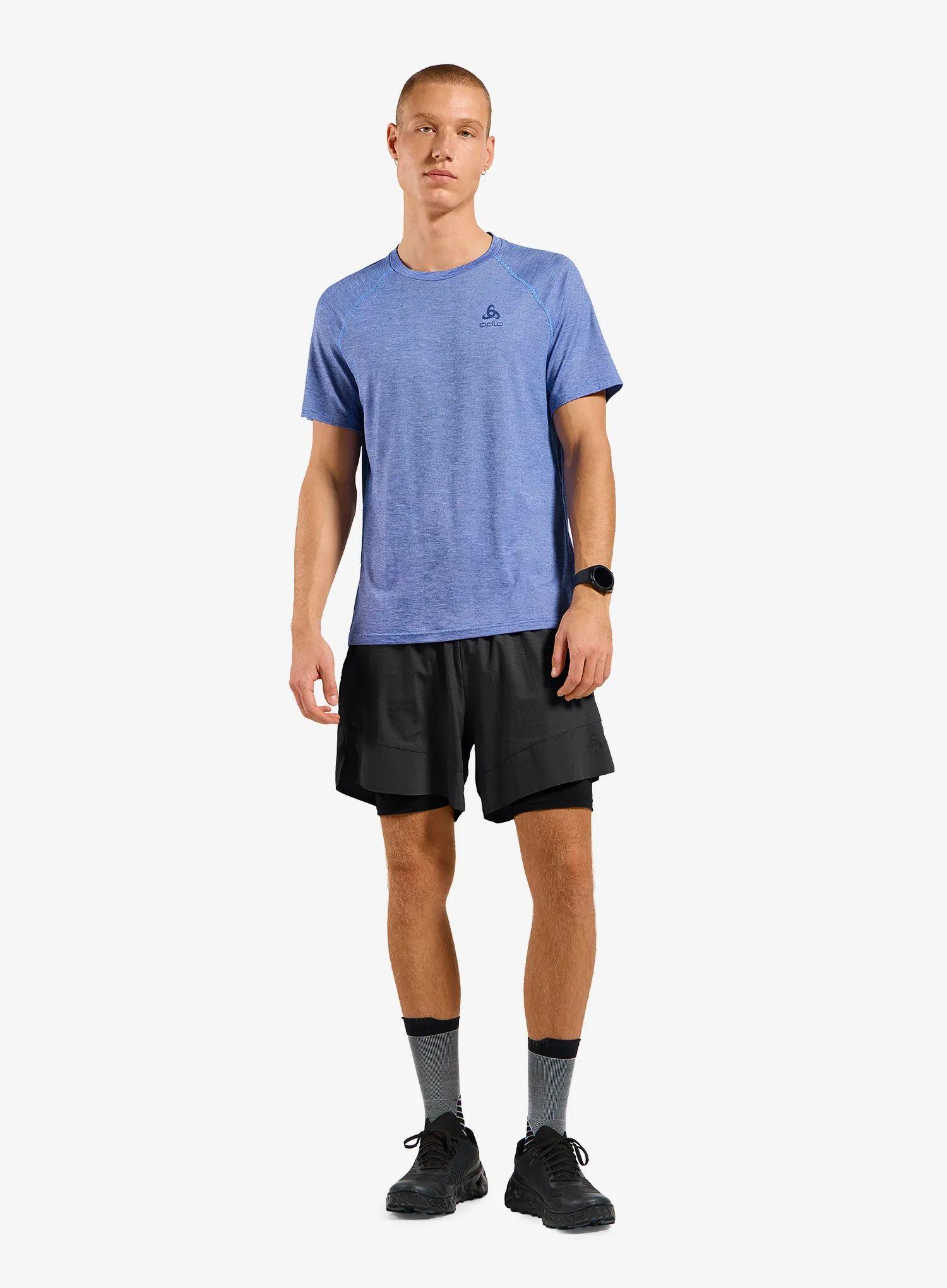 Koszulka biegowa Odlo X-Alp PW 115 T-Shirt Crew Neck S/S 3/5