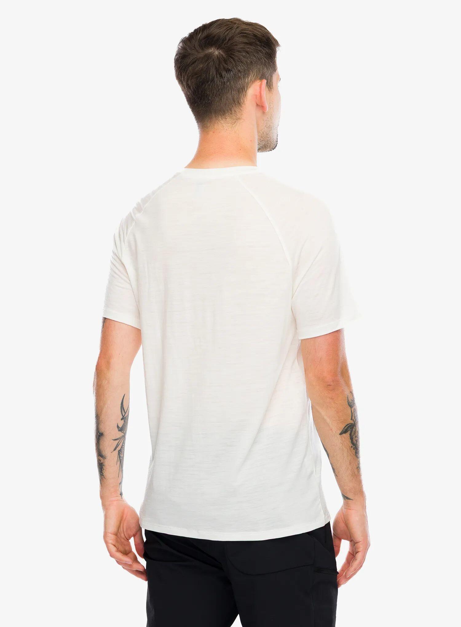 Koszulka merino Odlo Merino Tencel Hyper Map Crew Neck S/S 3/7