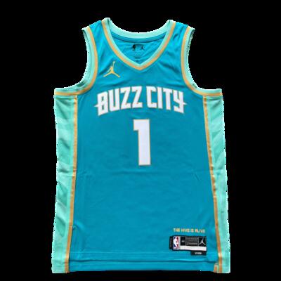 Tweedehands - nba shirt charlotte hornets 2023/2024 edition - als nieuw