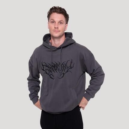 Bluza męska fitness z kapturem oversize Thorn