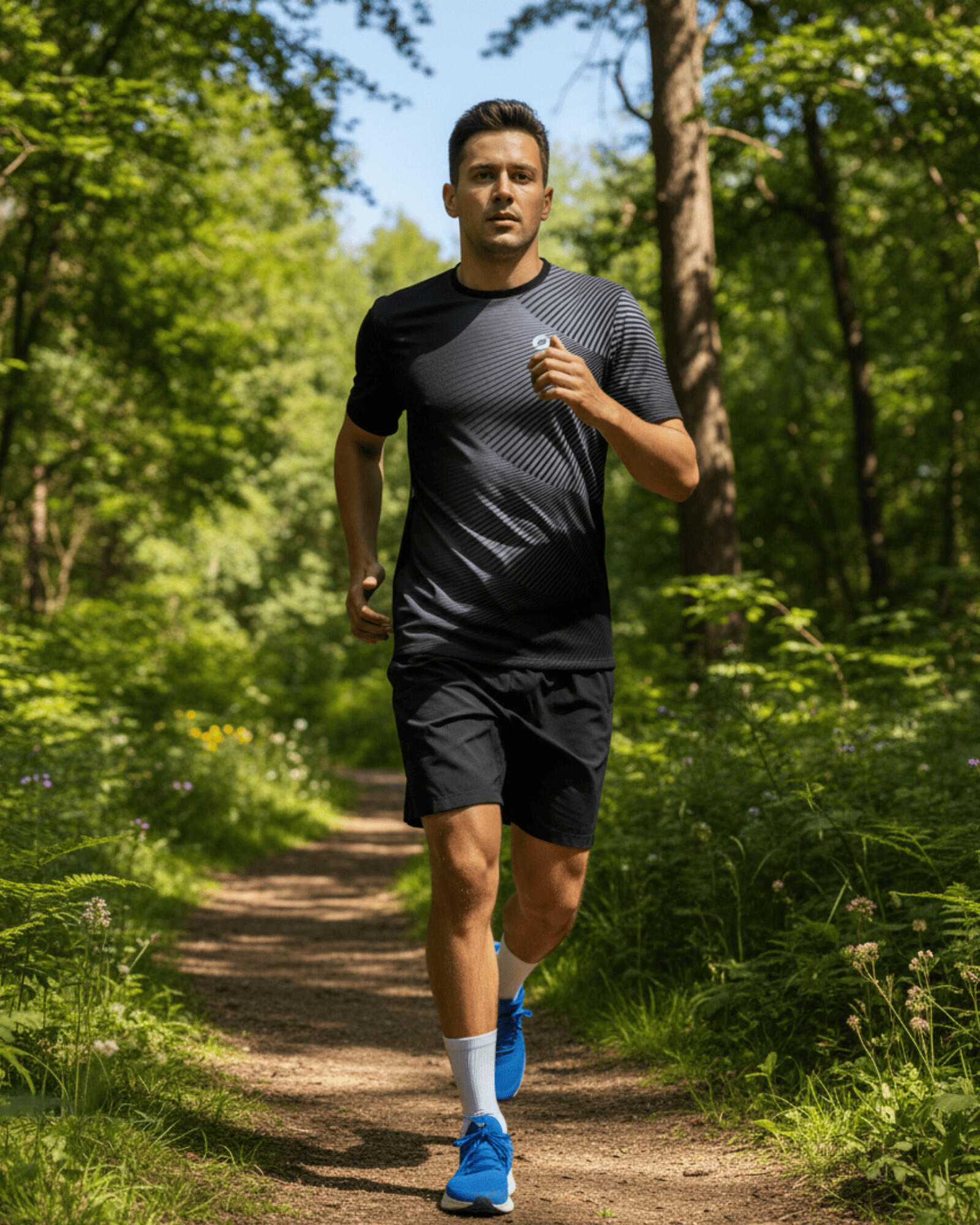 T-shirt running homme manches courtes - BERKO RADIANCE 2/6