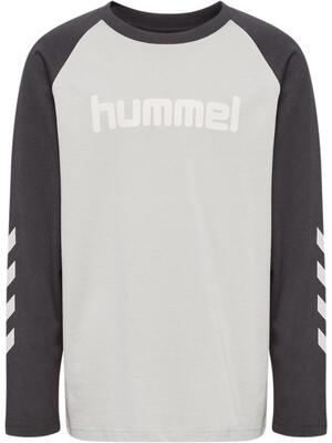 T-shirt stampato maniche lunghe bambino Hummel
