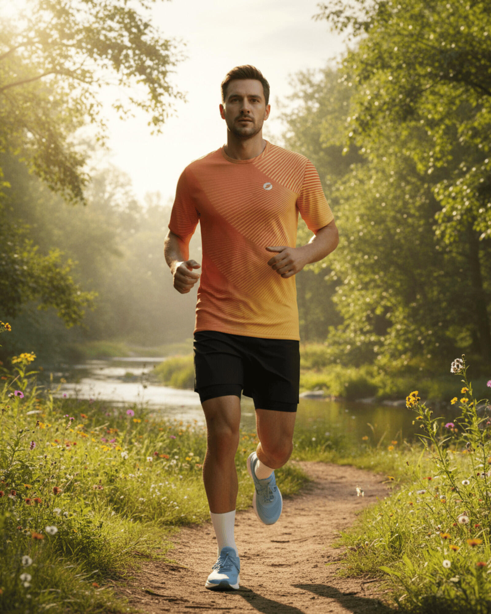 T-shirt running homme manches courtes - BERKO RADIANCE 2/6
