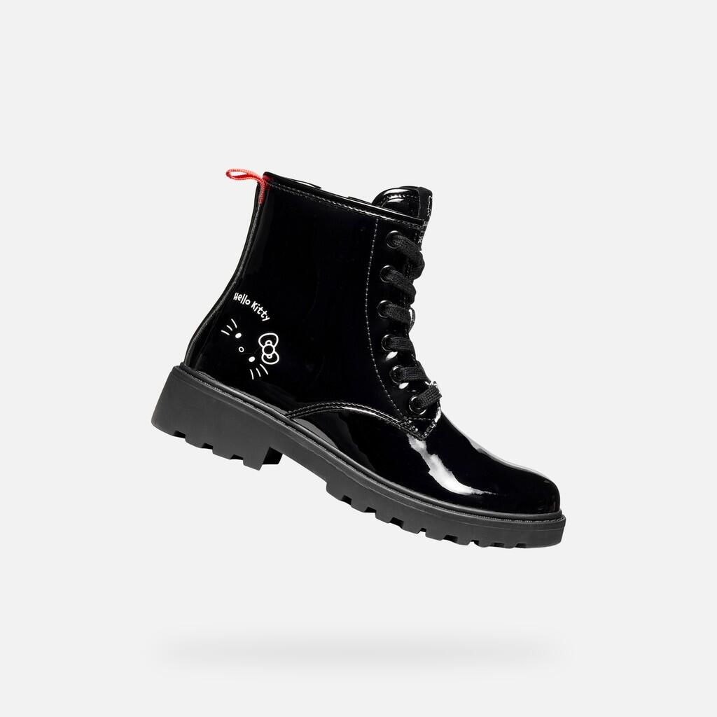Bottines Fille J CASEY GIRL Noir 1/7