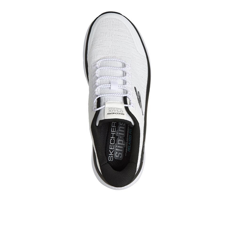 Zapatillas Skechers Hombre Slip-ins:Relaxed Fit:D'Lux Walker 3.0-Drevven Blanco 3/4