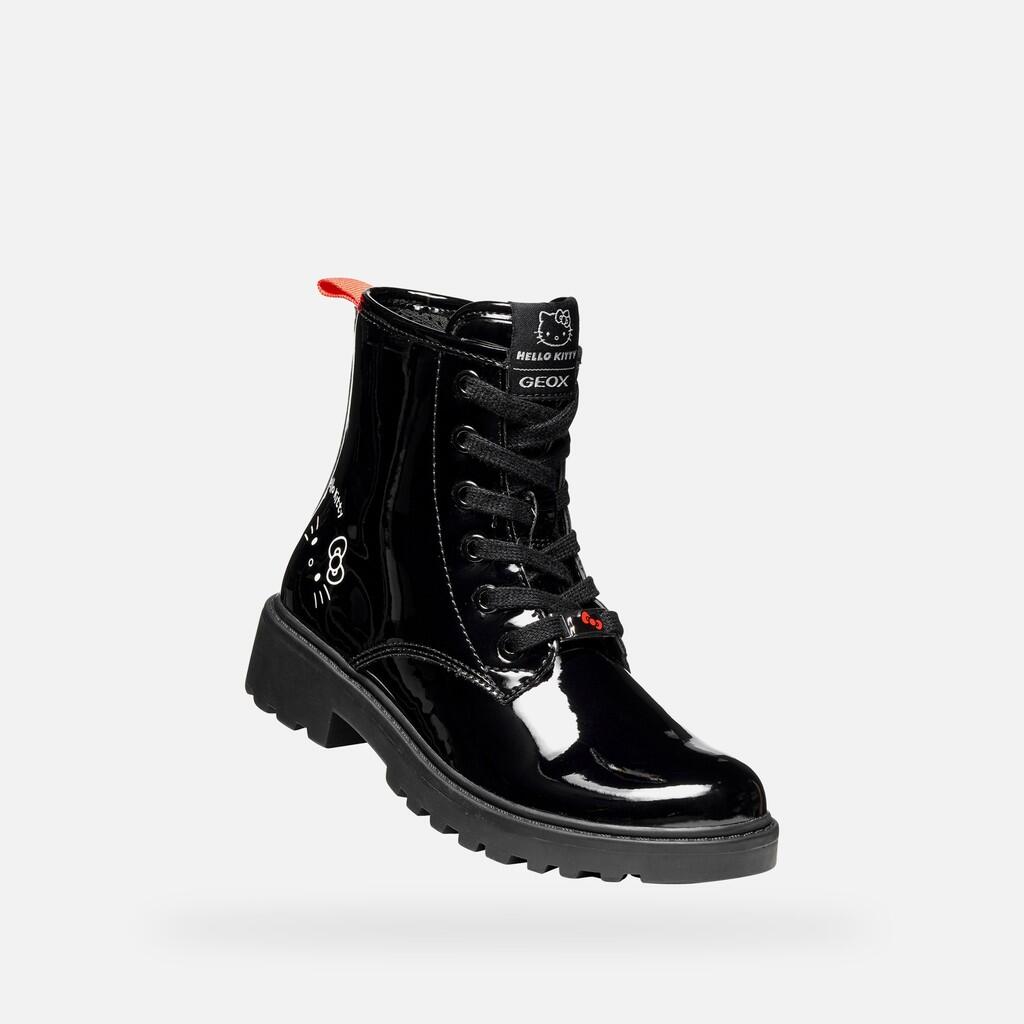 Bottines Fille J CASEY GIRL Noir 5/7