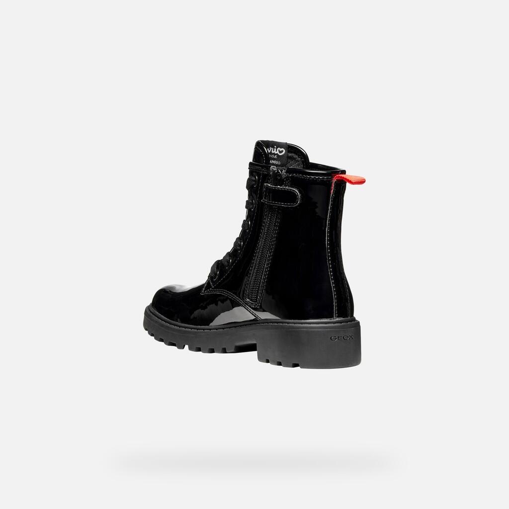 Bottines Fille J CASEY GIRL Noir 4/7