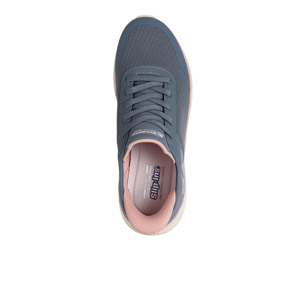 Sapatilhas Skechers Mulher Slip-ins:BOBS Sport Squad Chaos - Ombre Paradise Azul 3/4