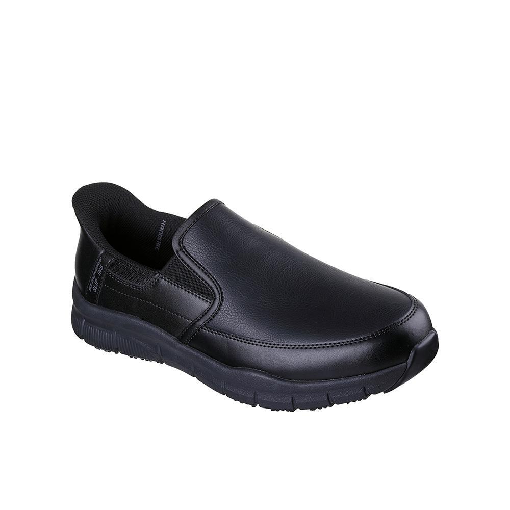 Zapatos Skechers Hombre Slip-ins Work: Nampa - Broxtin Negro 2/4