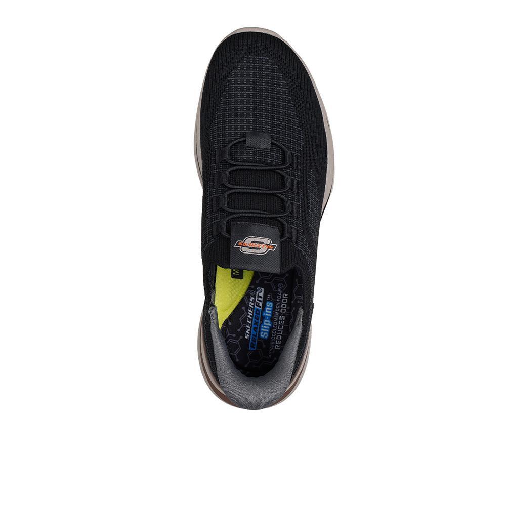 Zapatillas Skechers Hombre Slip-ins: Relaxed Fit: Norlan - Alonso Negro 3/4