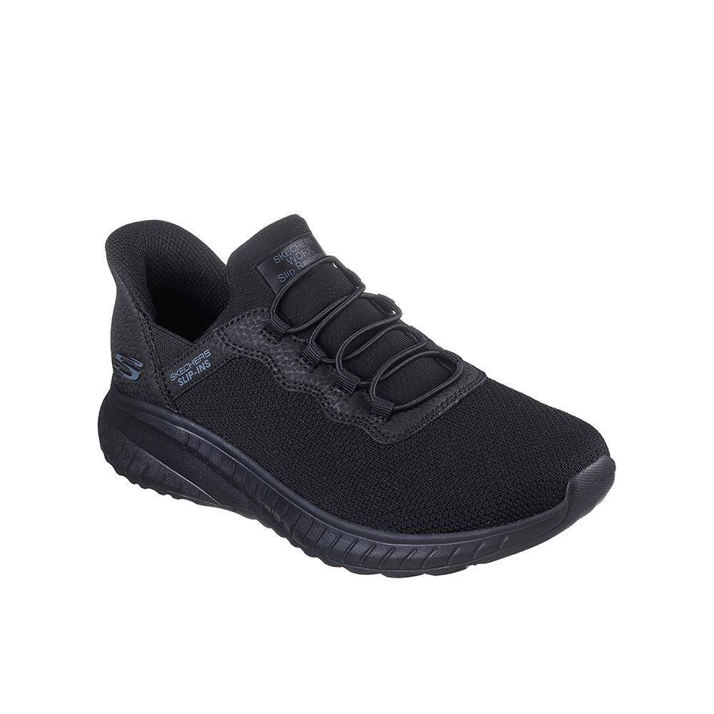 Zapatillas Sckechers Mujer Slip-ins Work Squad Chaos SR Jasul Negro 2/4