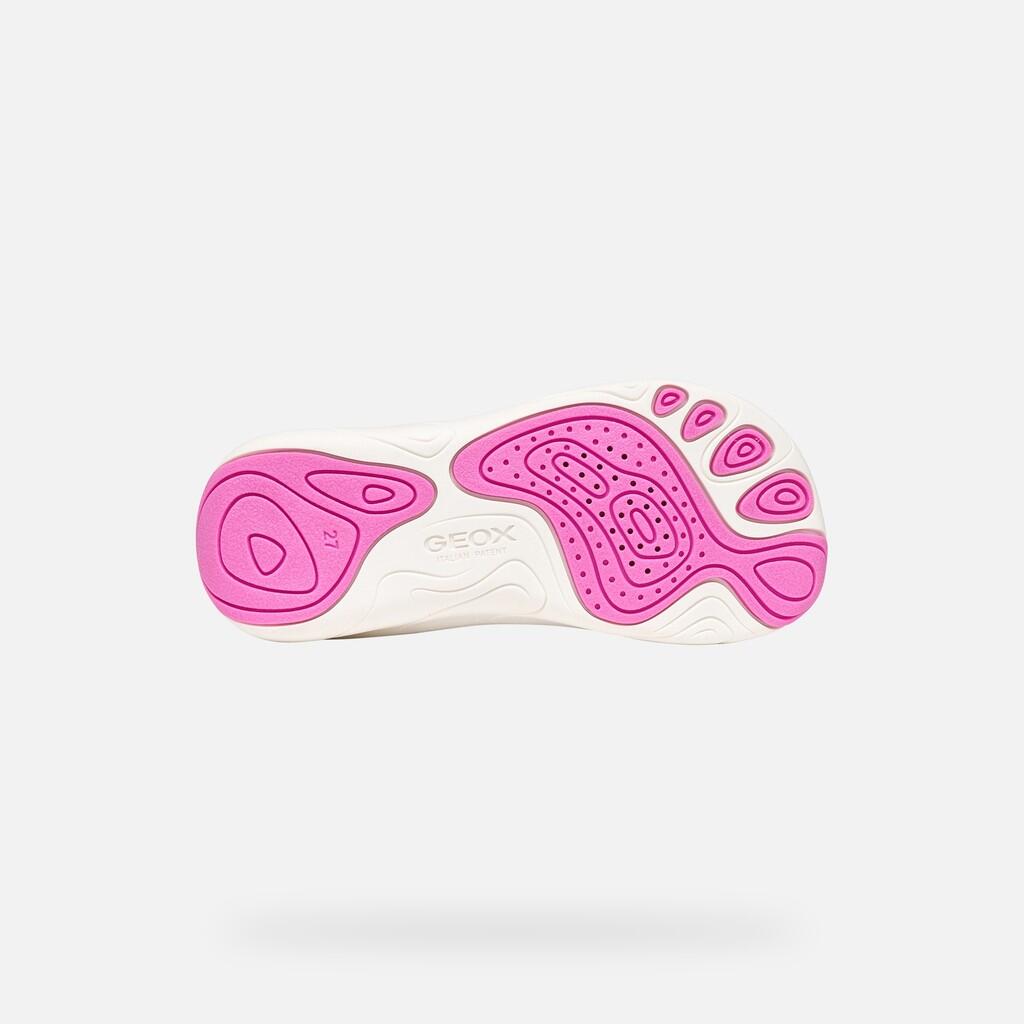 Baskets Fille FOOT-RUN GIRL Bleu Clair/Fuchsia 7/7