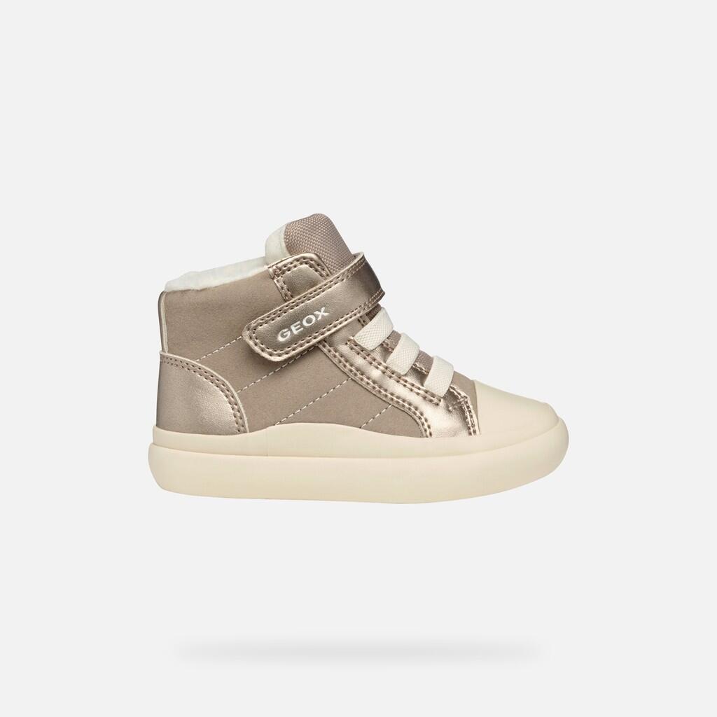 Baskets Bébé Fille GISLI BABY GIRL Beige Foncé 2/7