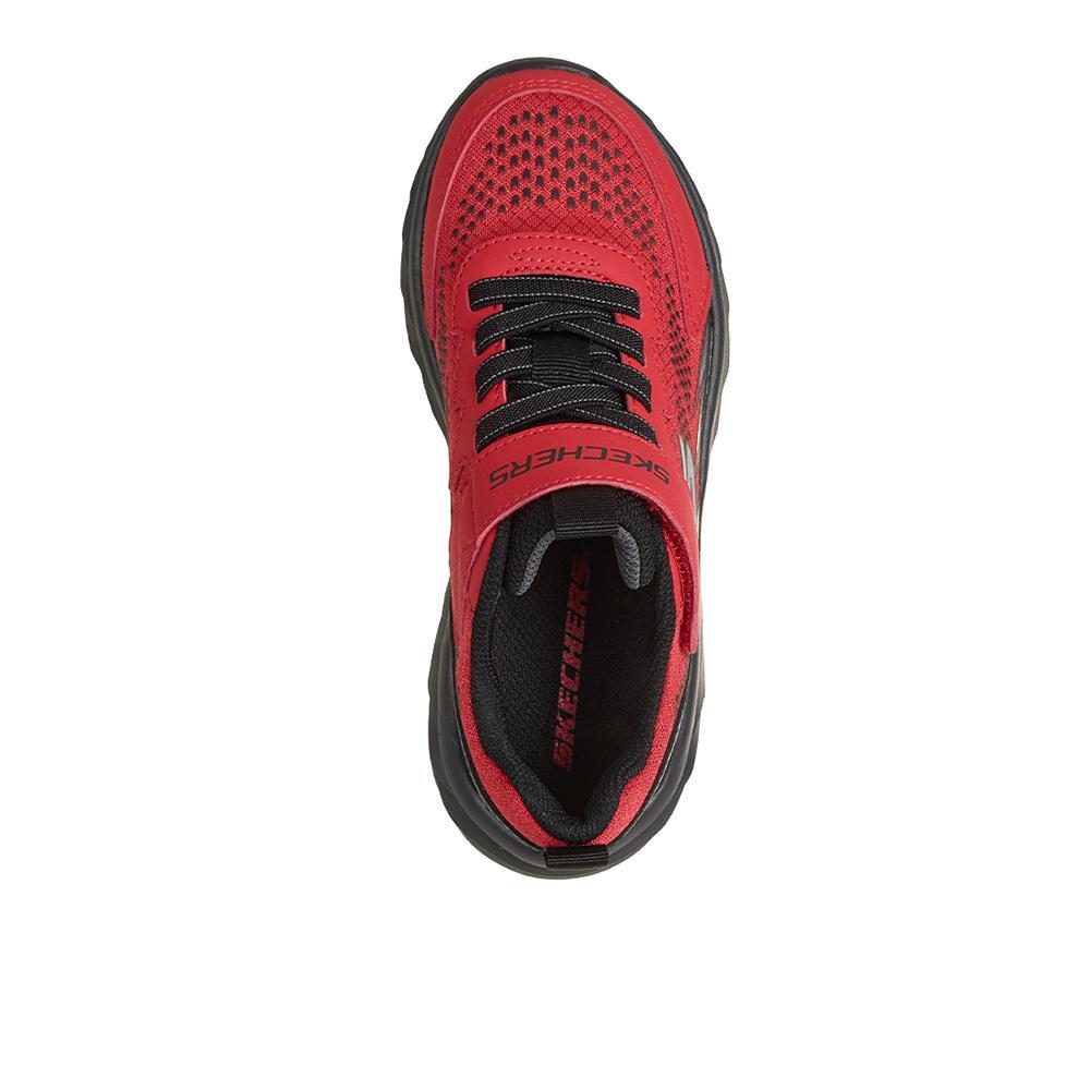 Sapatilhas Skechers Menino Boundless - Strike Flow vermelho 3/4