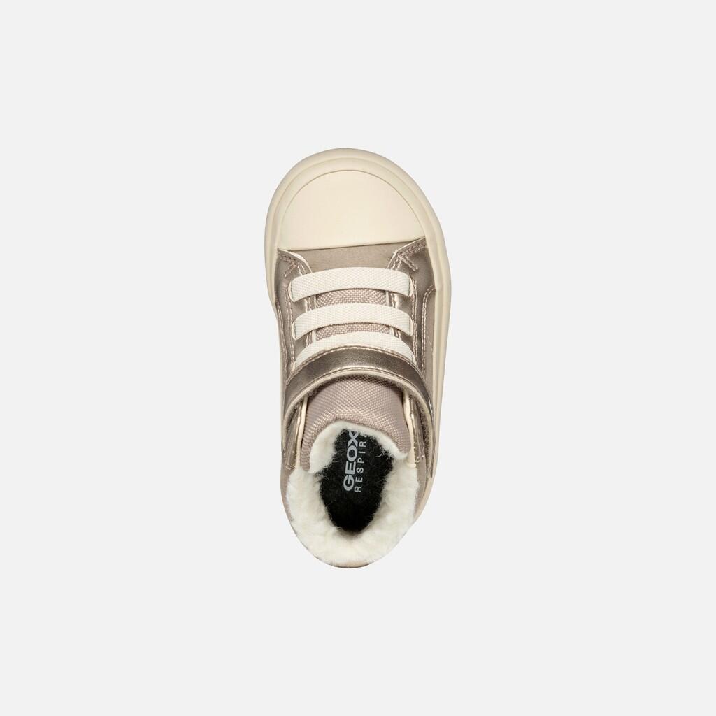 Baskets Bébé Fille GISLI BABY GIRL Beige Foncé 6/7